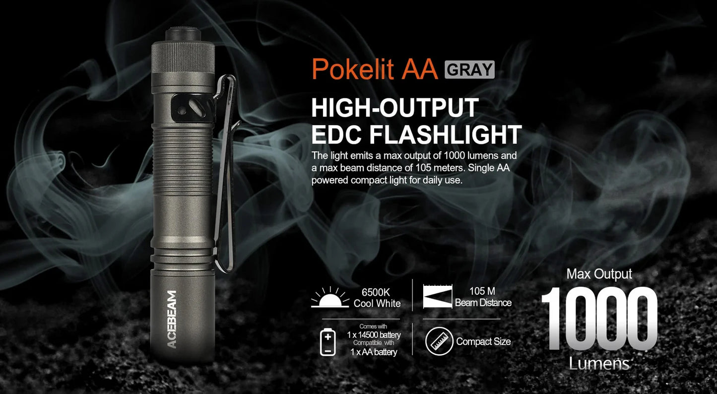 IP68 Waterproof EDC Torch