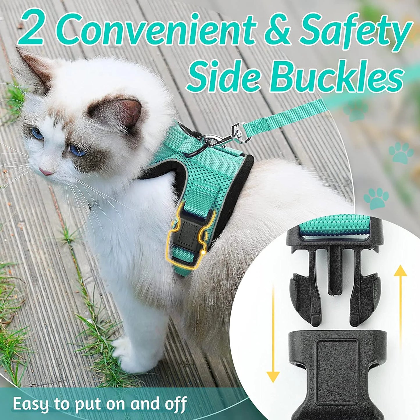 Cat Harness and Leash Set