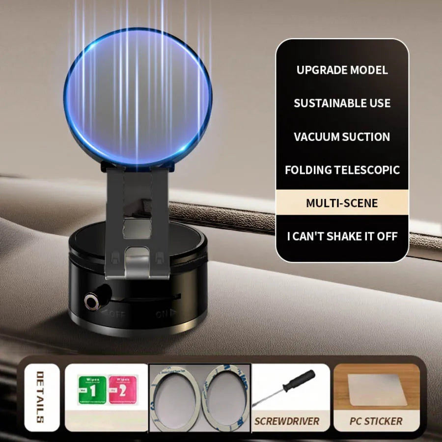 Aluminum Alloy Magnetic Car Phone Holder