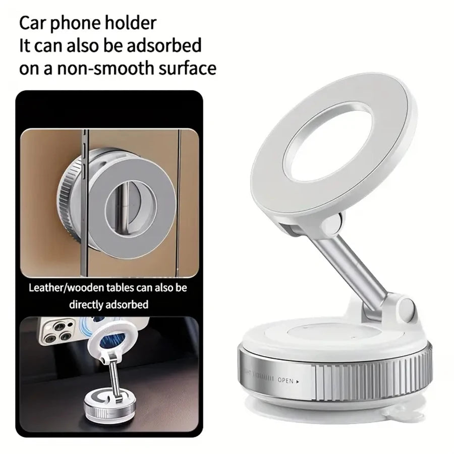 Aluminum Alloy Magnetic Car Phone Holder