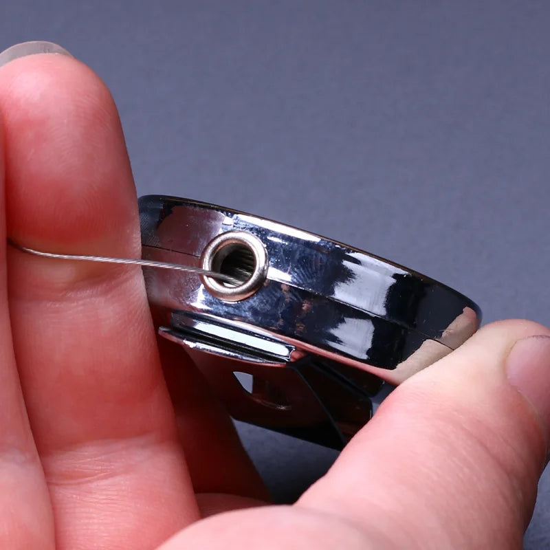 Retractable Metal Keychain with Badge Reel